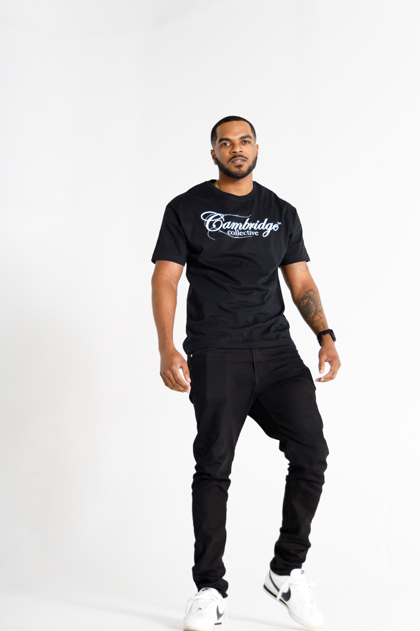 Classic Men's Black/White Tee