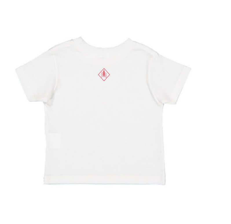 Classic Toddler White/Cherry Tee